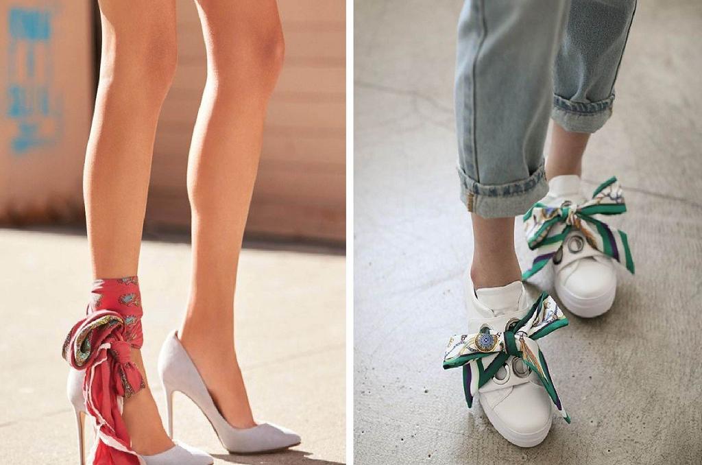 丝巾绑手腕教程,绑丝巾其实很简单