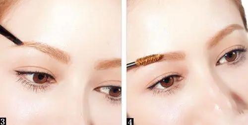 流星眉唇化妆教程,流星眉的化妆方法