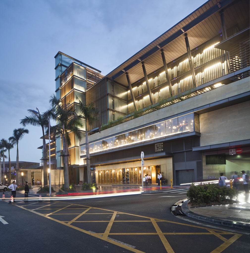 餐饮空间玄关图,深圳华苑一号餐饮空间