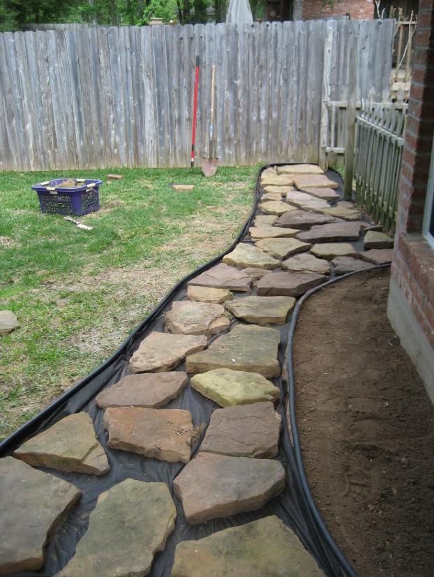 院子不打地坪铺水泥砖,庭院红砖地面简单改造