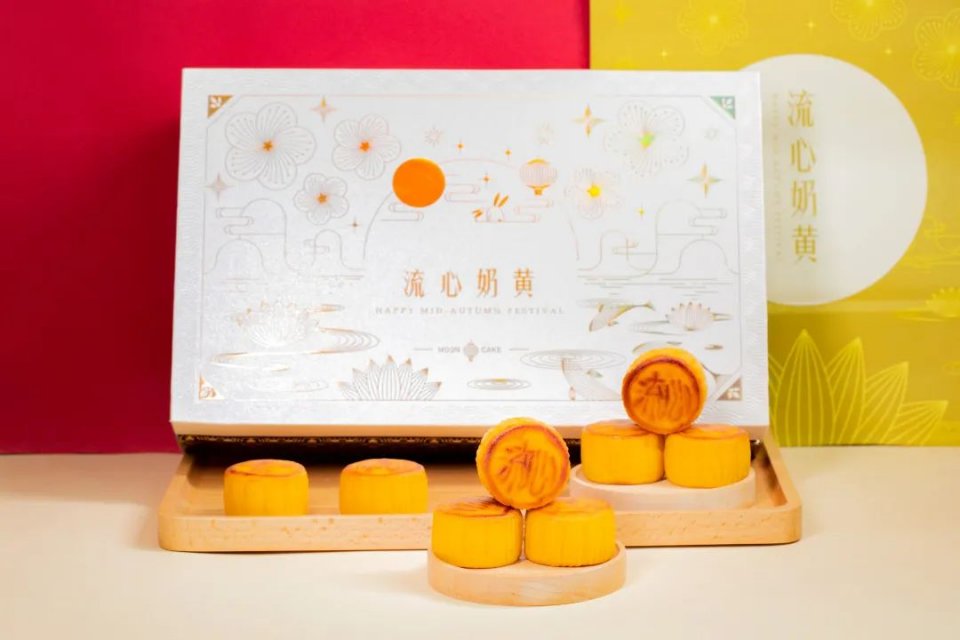 美心流心奶黄月饼2021官方价格,爆浆流心月饼合集