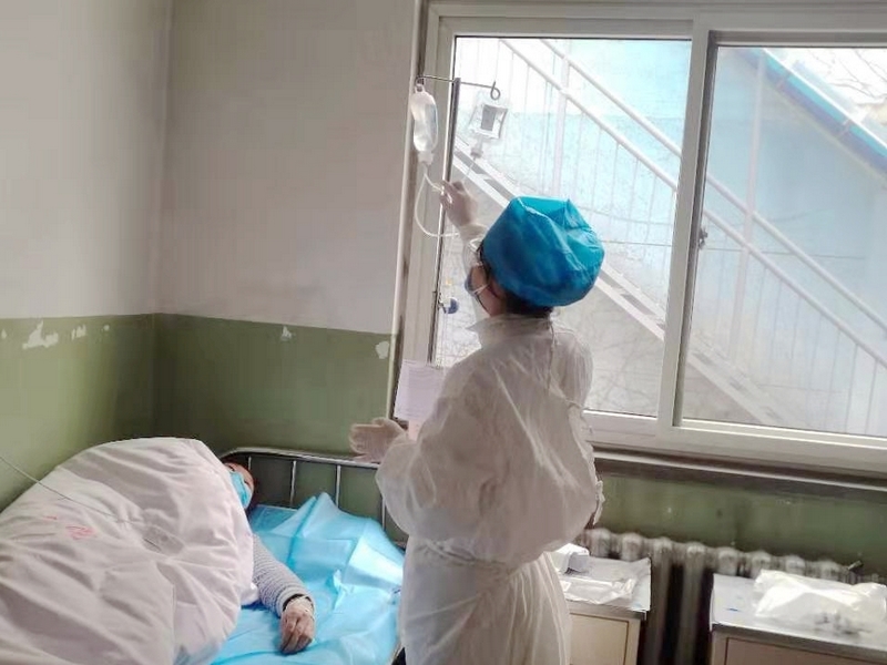 七三一医院发热门诊,发热门诊抗击新冠疫情