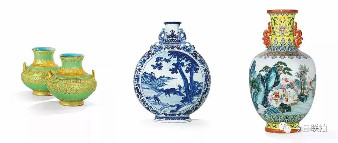 苏富比2018年拍卖乾隆珐琅彩宫碗,2018年拍卖的乾隆炉钧釉瓷器