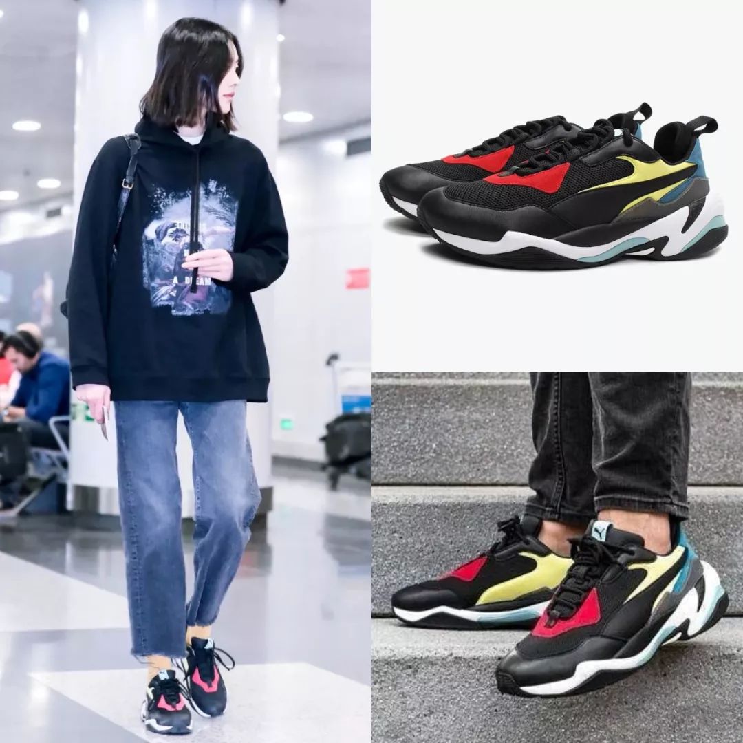 刘雯麦穗鞋,唐嫣刘雯马丁靴搭配图片