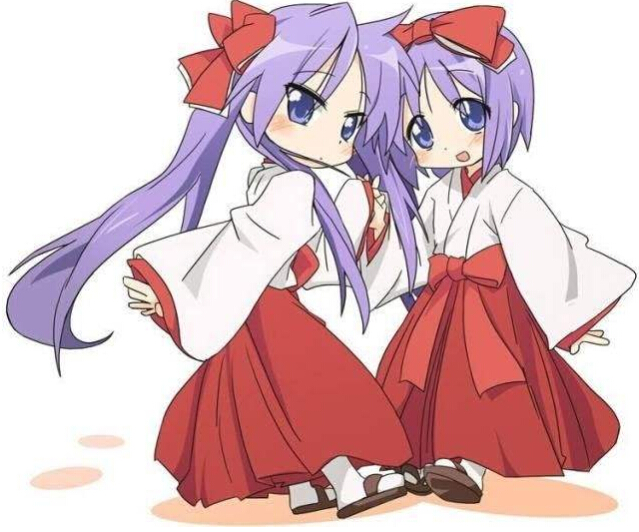 纯爱双子女,活泼可爱萌双子