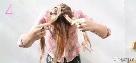 2款韩式时尚编发扎发详细教程,时尚编发扎发教程简单好看