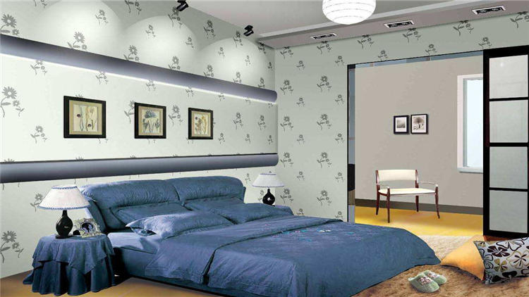 新型墙面涂料壁纸效果,液体壁纸和乳胶漆哪个更好