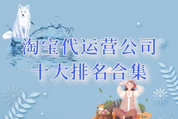 濮阳淘宝电商代运营都有哪些,淘宝代运营公司十大排名合集