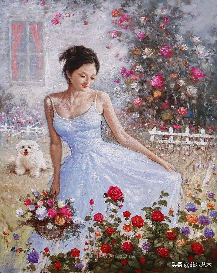 韩国画家朱世柱的作品非常出色，温暖、音乐和神秘