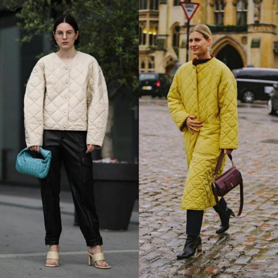 今年最火的绗缝棉服,冬季绗缝两面穿棉服