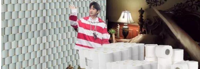 歌手爆自己“囤”了四年的卫生纸，“囤”咋说？buyalot？