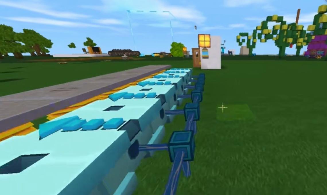 迷你世界足球展示台,迷你世界足球发射器