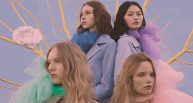 刘雯贺聪巴黎时装周完整版,巴黎时装秀贺聪