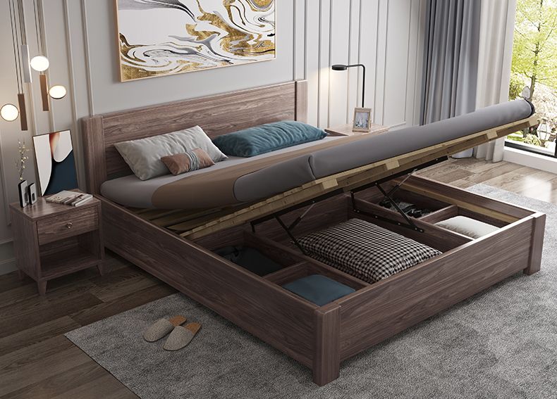 卧室高低床空间利用,卧室什么储物床最合适