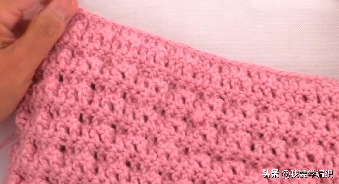 迷你小包包只用短针钩,简单钩针的小包包