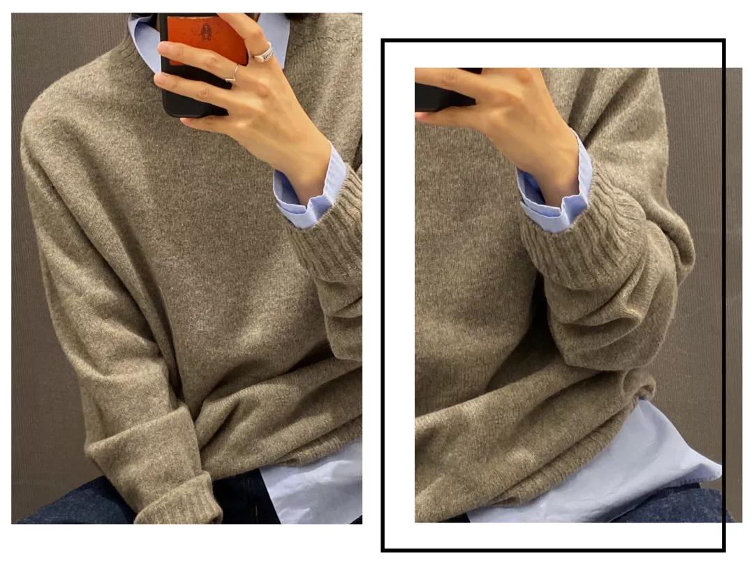 冬天里面穿毛衣外面搭配衬衫,冬天白领男士衬衫毛衣