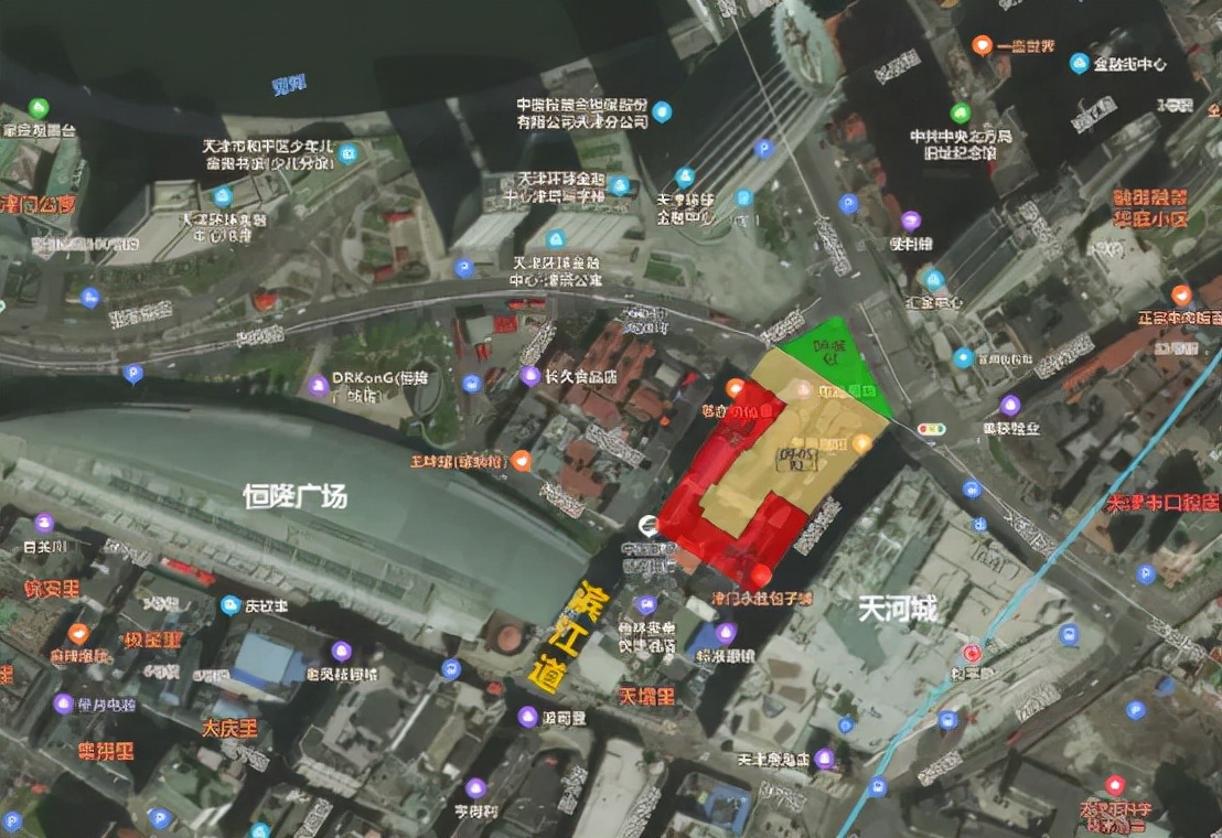 滨城区最新地块规划公示,天津滨城城市更新