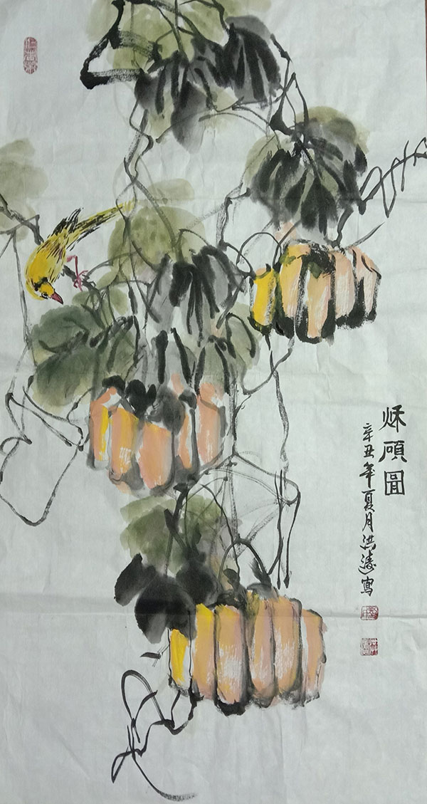 画家刘忠义绘画作品欣赏,刘皓水墨画作品欣赏