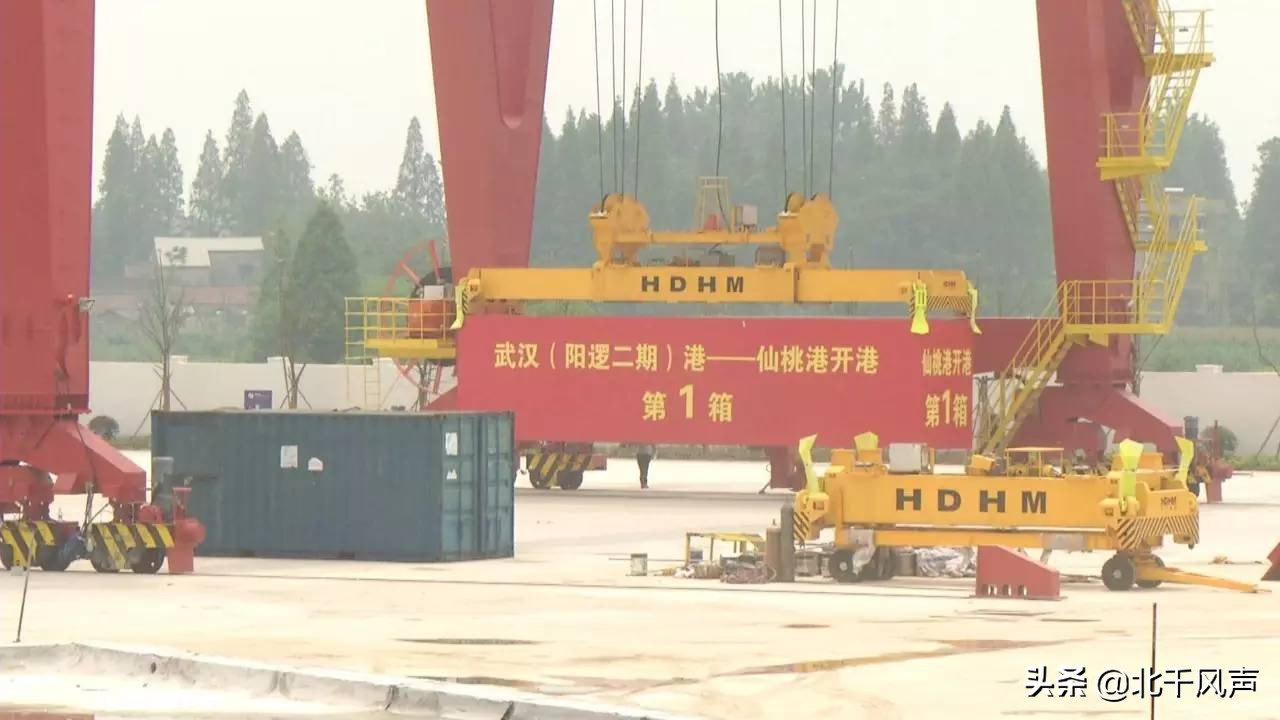 湖北仙桃最大的港,仙桃市第二座汉江大桥