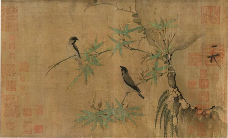 宋徽宗写的天下一人图,宋徽宗瘦金体天下一人解释