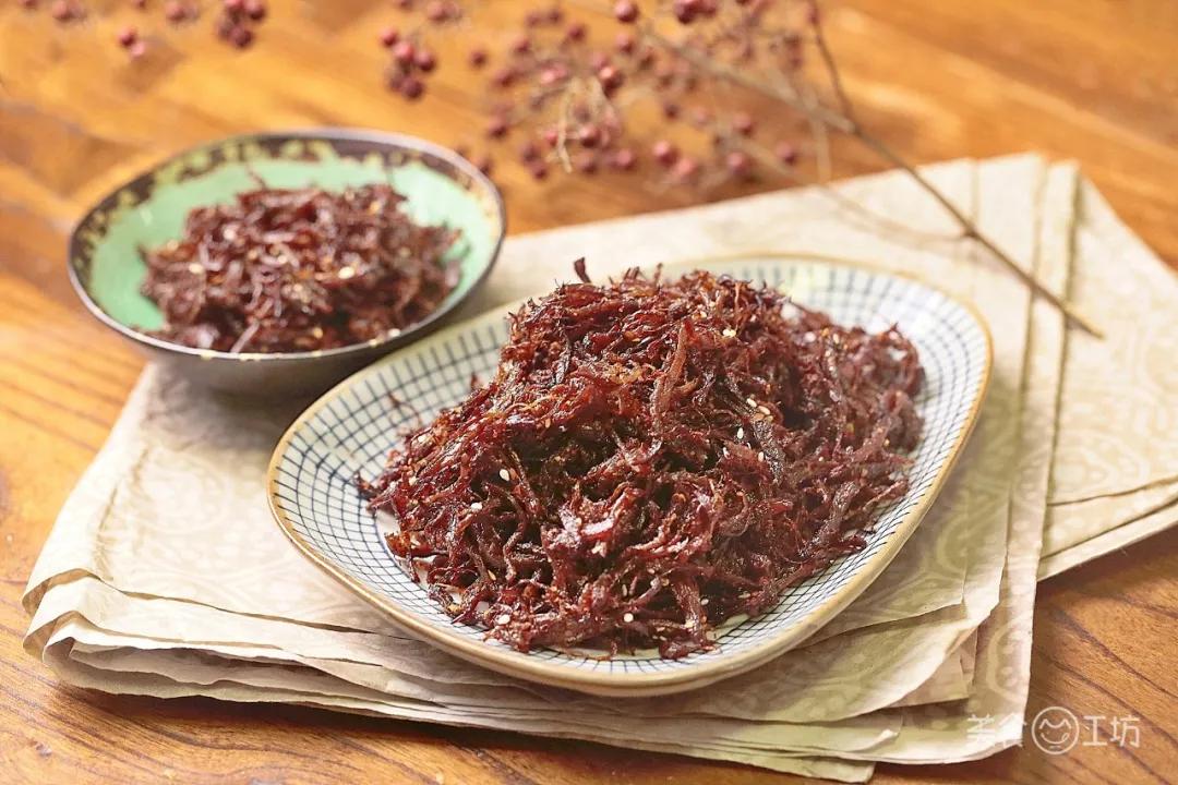 香辣爽口灯影牛肉丝,超好嚼的牛肉干吃货必备零食