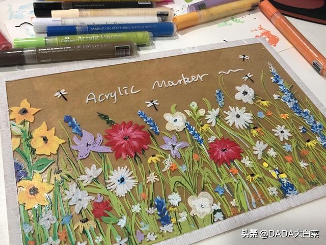 丙烯马克笔的奇妙体验,丙烯马克笔小学生专用