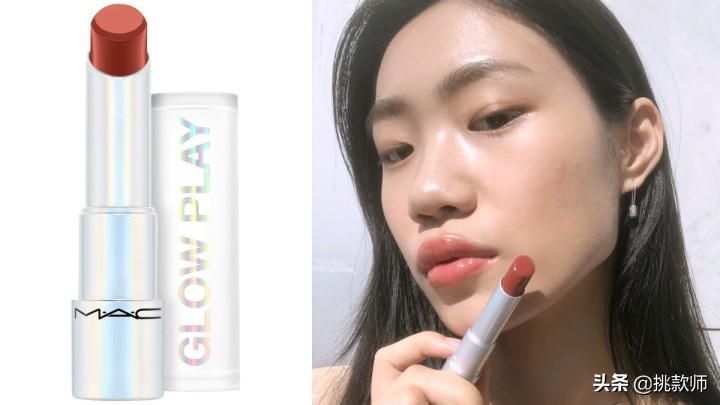 mac唇膏2022春季新品,阿玛尼挚爱唇膏201试色