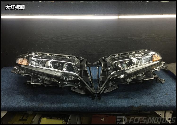 丰田霸道近光灯改led,丰田霸道大灯灯泡改装
