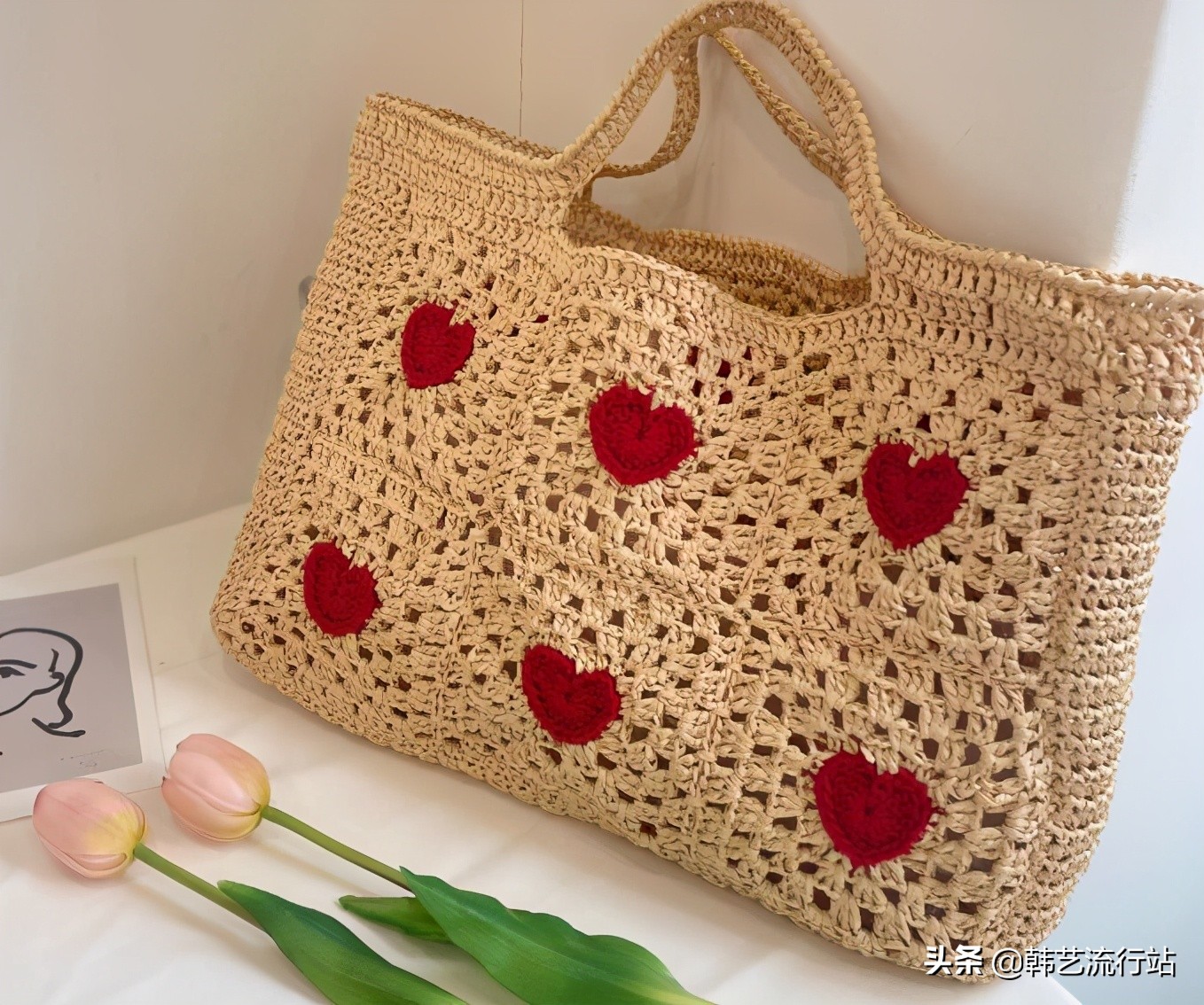 韩国钩针包包图解,韩国钩针教程