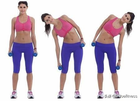 轻轻松松练成肌肉马甲线,每日健身马甲线训练