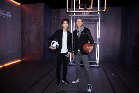 吴彦祖鹿晗首度双C同台!燃爆欧莱雅男士“劲能挑战之夜”