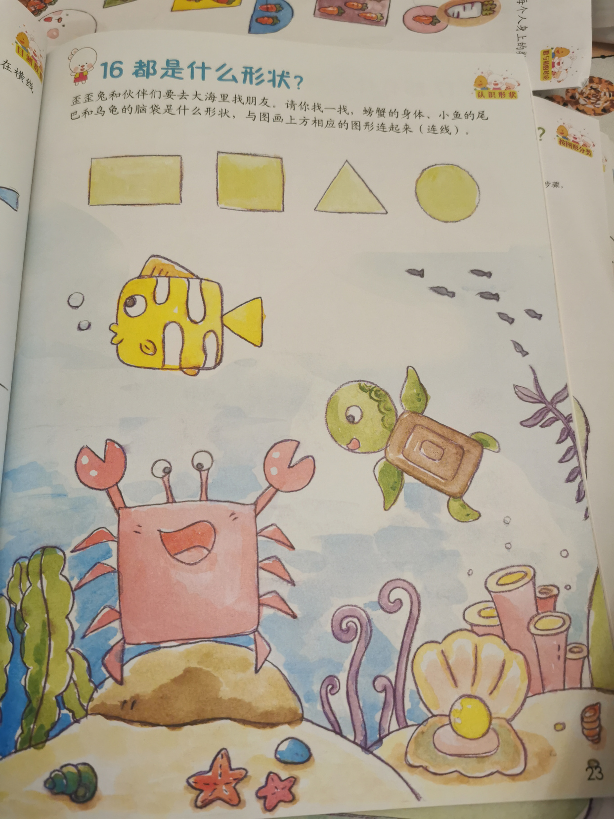 培养幼儿数理思维，孩子用歪歪兔《玩转数学》数学启蒙的真实体验