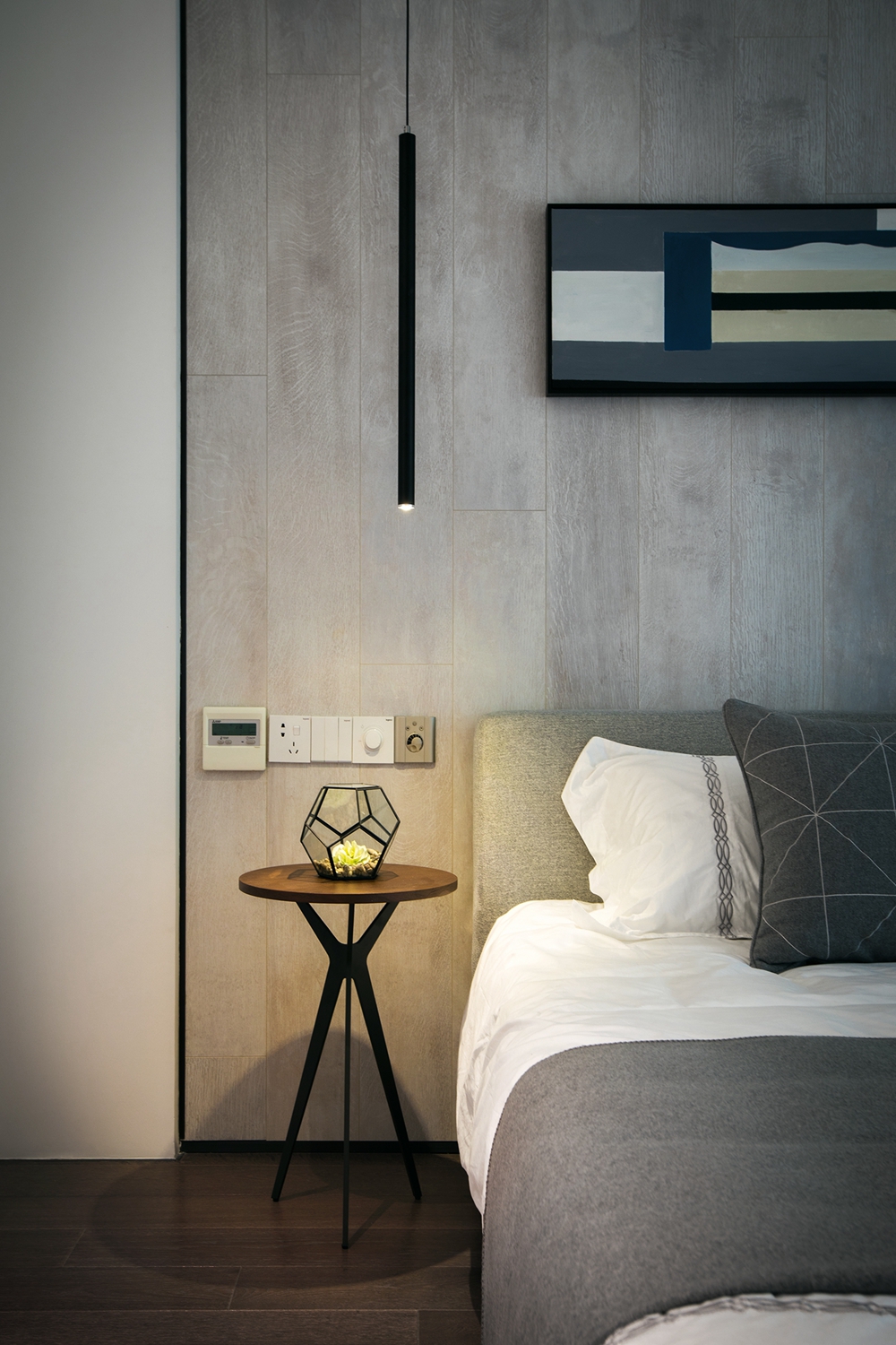 悬空电视柜台面无缝拼接,这是我见过最现代风装修