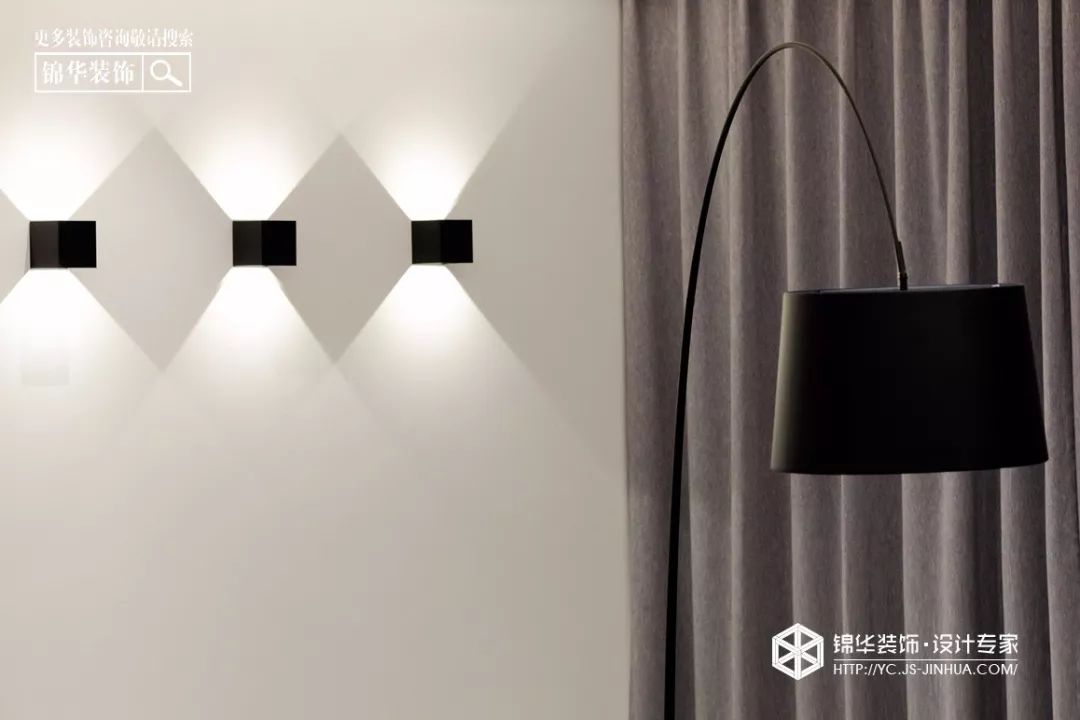 锦华装饰装修实景案例,锦华现代轻奢装修风格