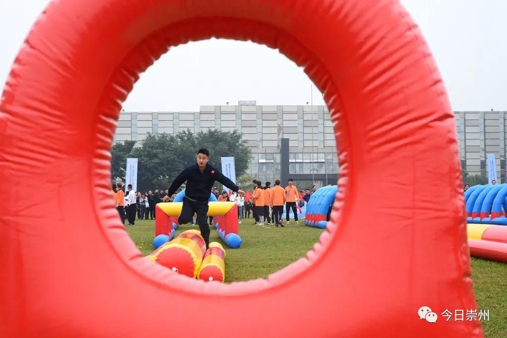 真人“俄罗斯方块”“八仙过海”……这场运动会有“趣味”