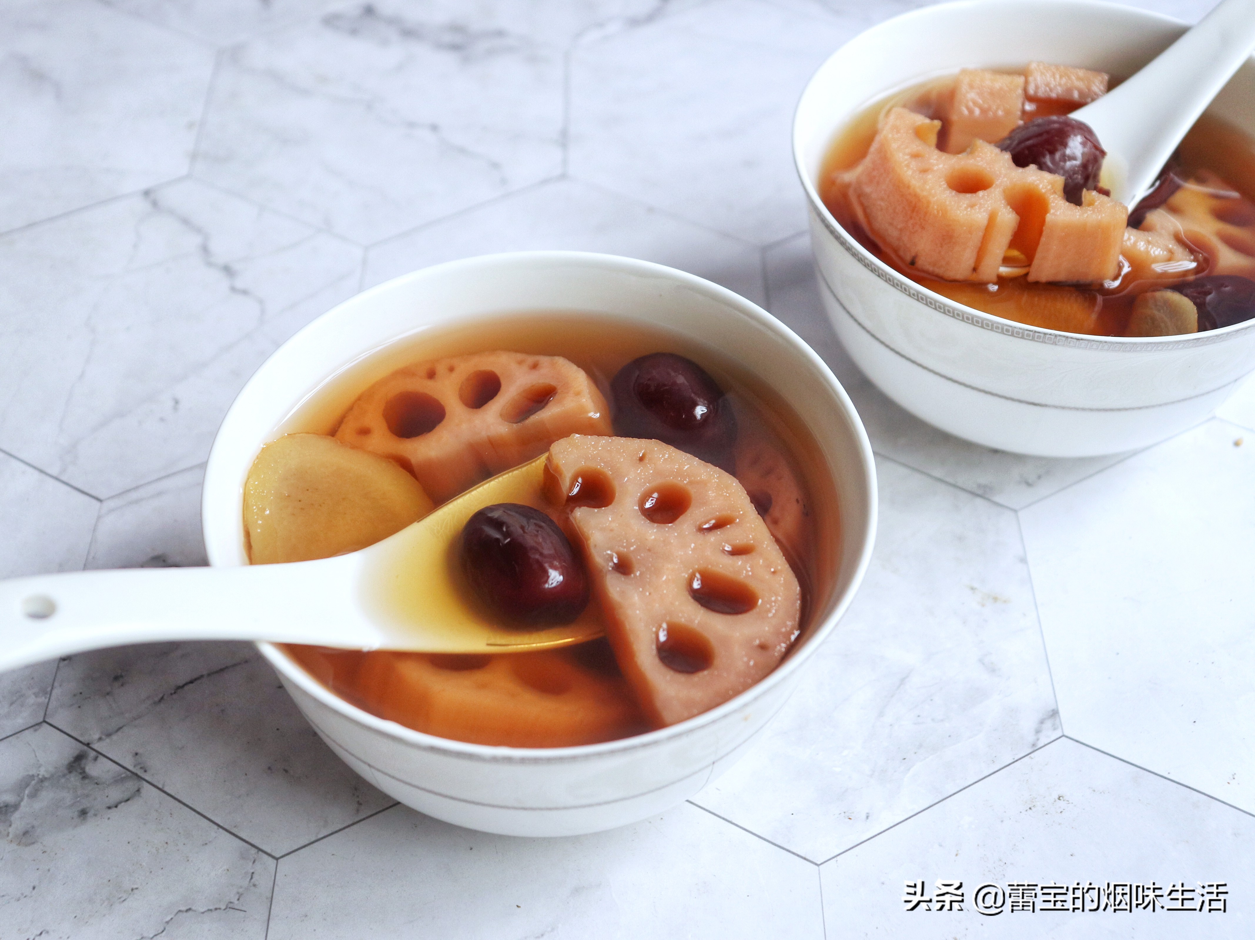 经期红糖汤,莲藕红枣红糖汤功效