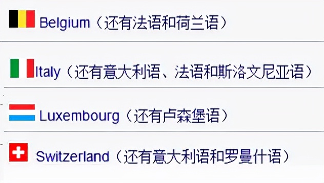 欧洲为什么那么多国家说德语,德国和哪个国家说的是德语