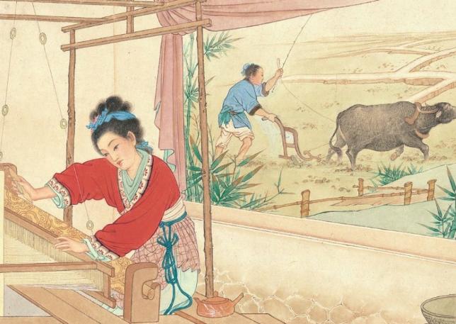 民间故事中牛郎织女鹊桥相会,民间故事牛郎织女阅读后总结