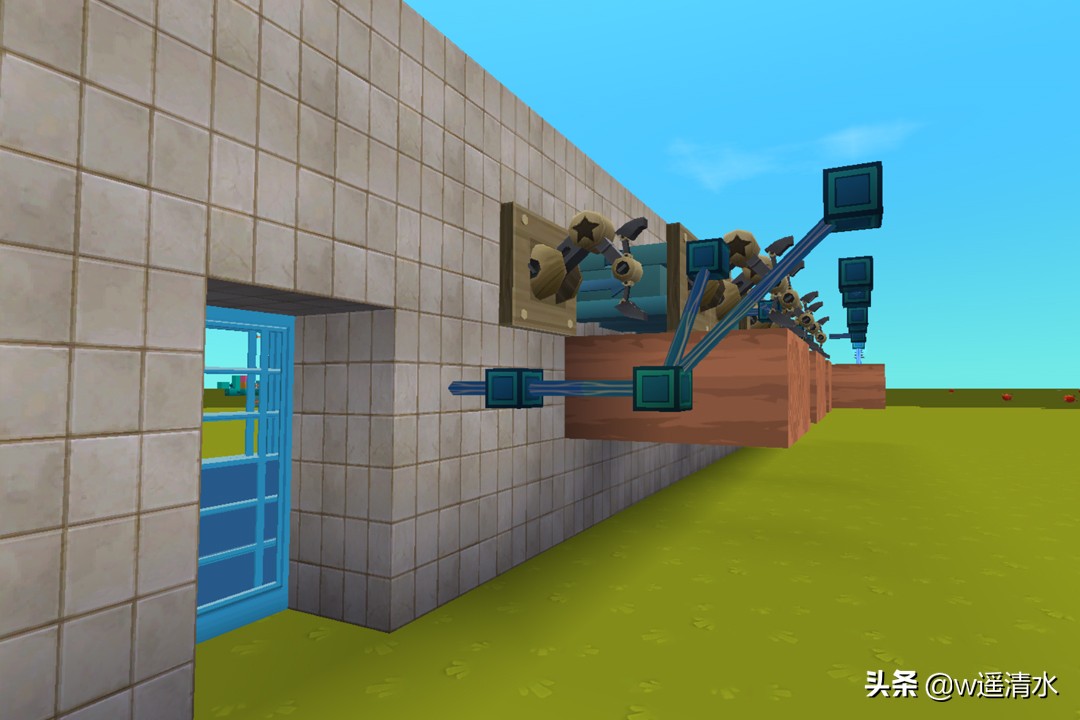 迷你世界做密码门解密教程,迷你世界可改密码的密码门教程