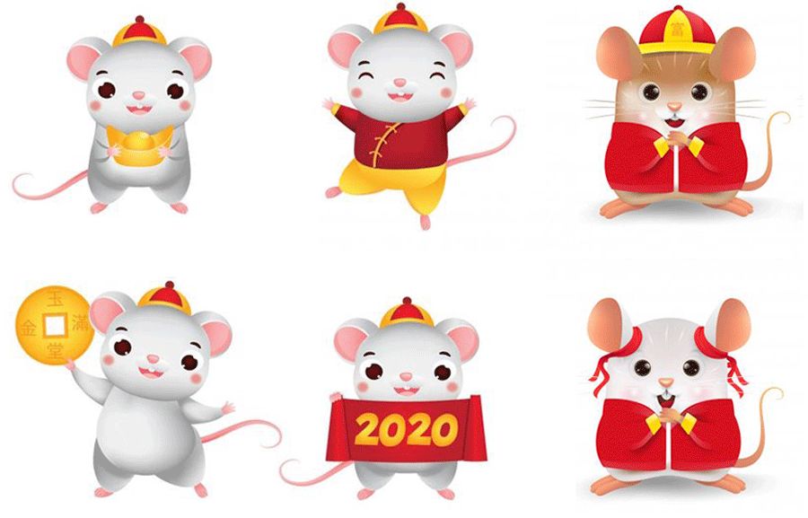 蜡笔画兔子灯笼儿童,小老鼠躲在灯笼里怎么画