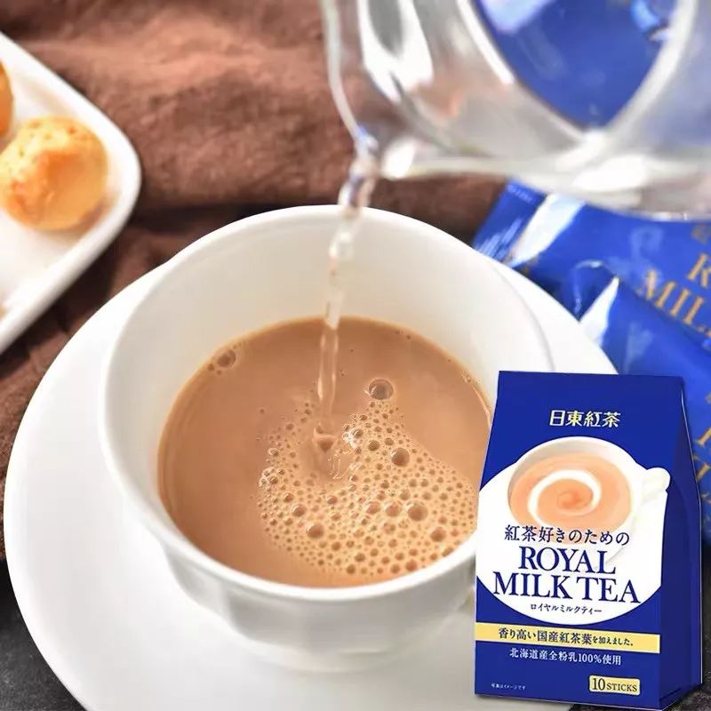 均价2块奶茶热饮喝一次就上瘾,几乎全是日本进口