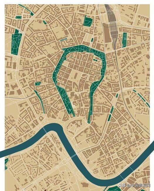 景观场地分析图制作,别墅庭院场地分析图