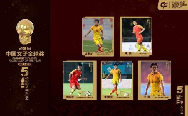 2018中国金球奖候选名单：李铁入围金帅奖，王霜入围女子金球奖！