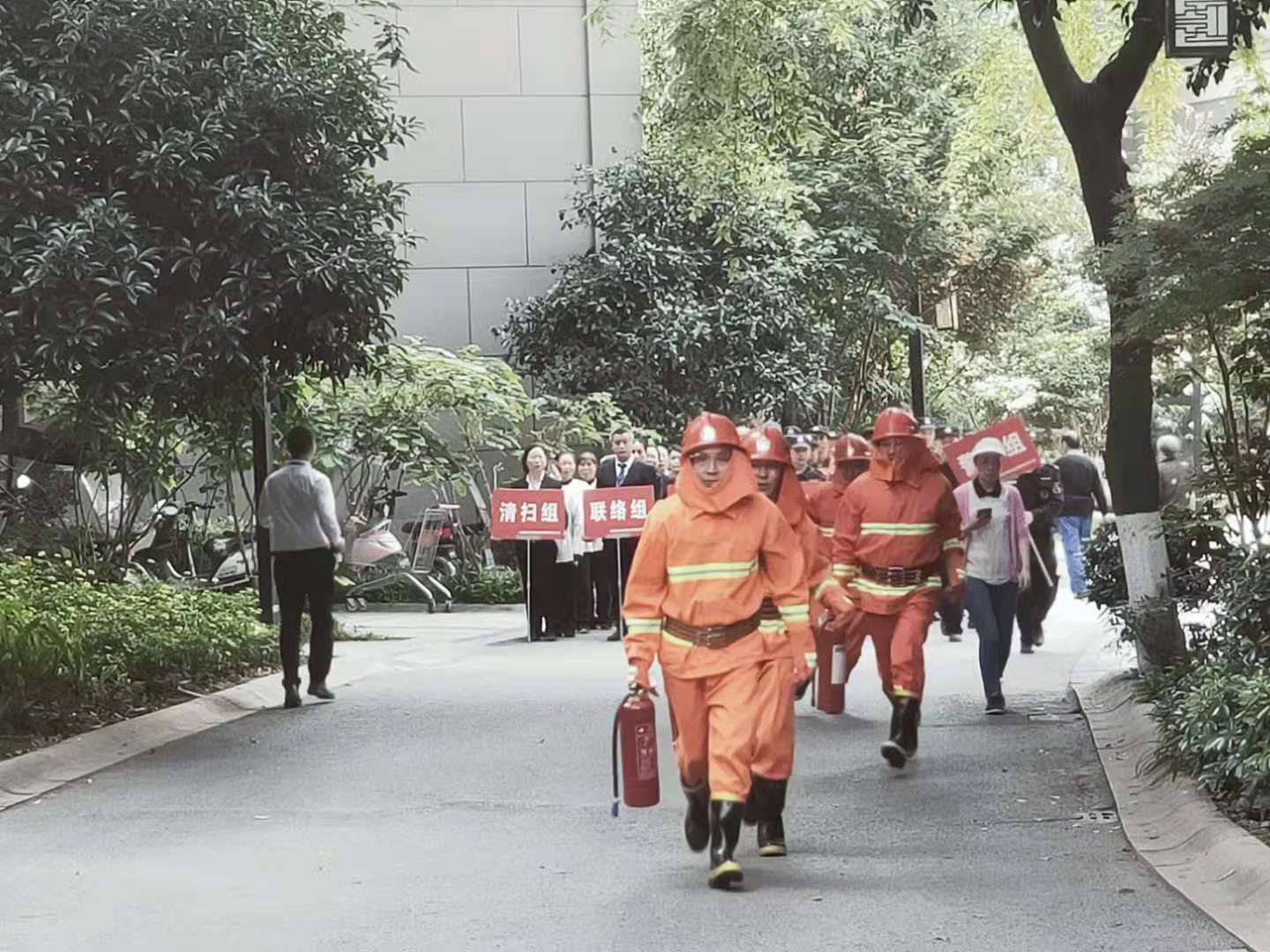 重庆消防总队演习图片,2024渝黔消防演习