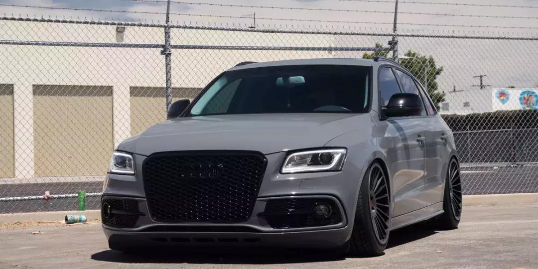 大片来袭!一台运动的“胖子”-奥迪Q5,改装后帅气姿态不输跑车