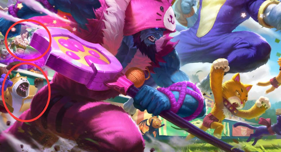 lol猫狗皮肤悠米,lol猫狗皮肤