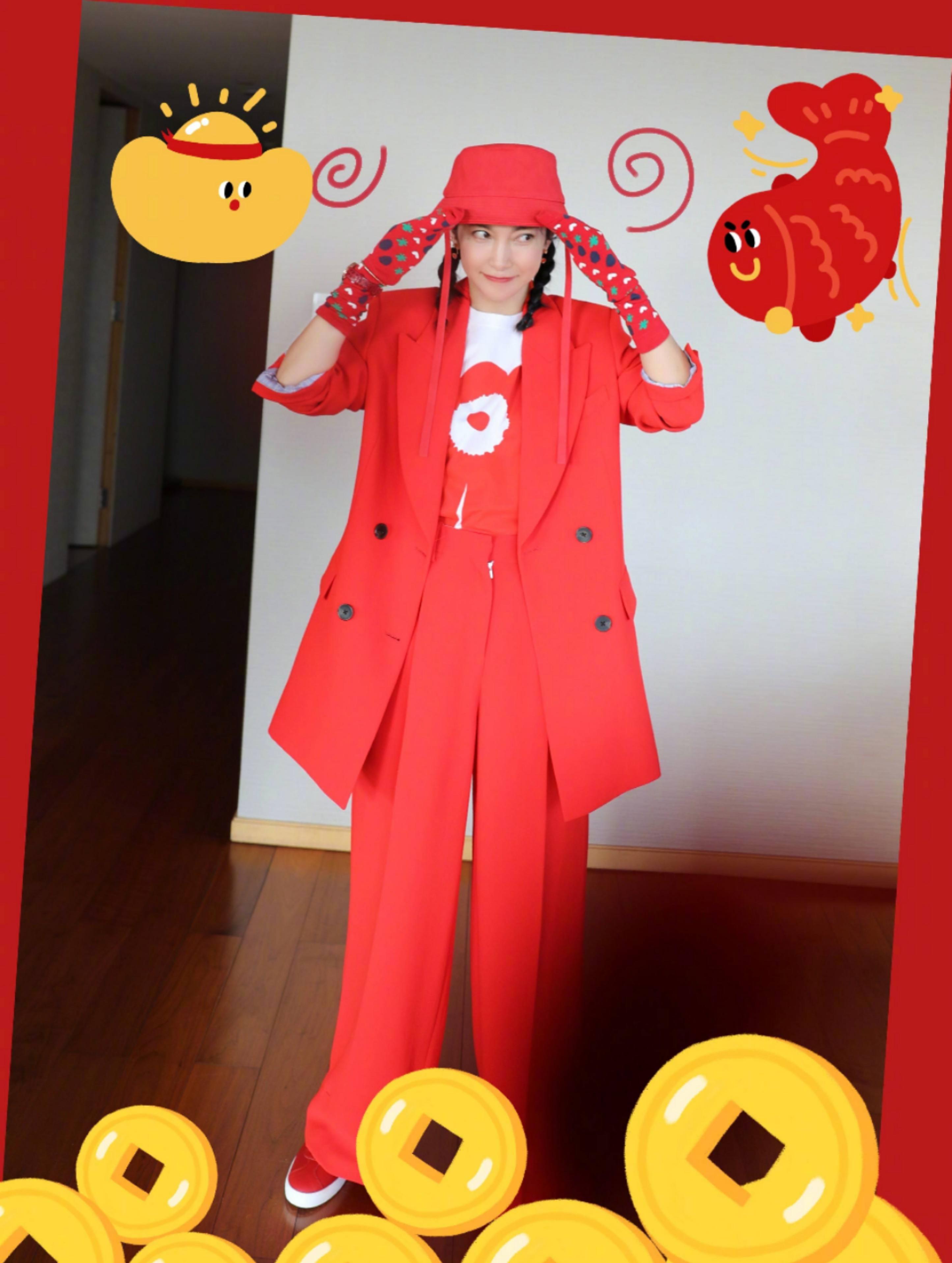 李冰冰粉色针织长裙,李冰冰惊艳穿裙