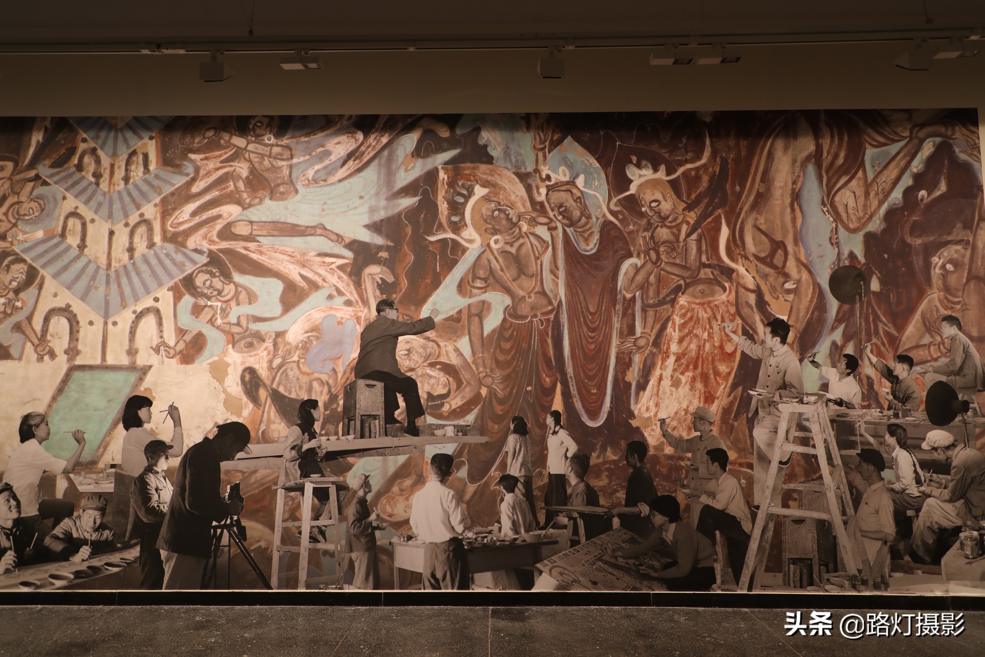 敦煌莫高窟壁画震撼视频,甘肃敦煌莫高窟最美的洞窟