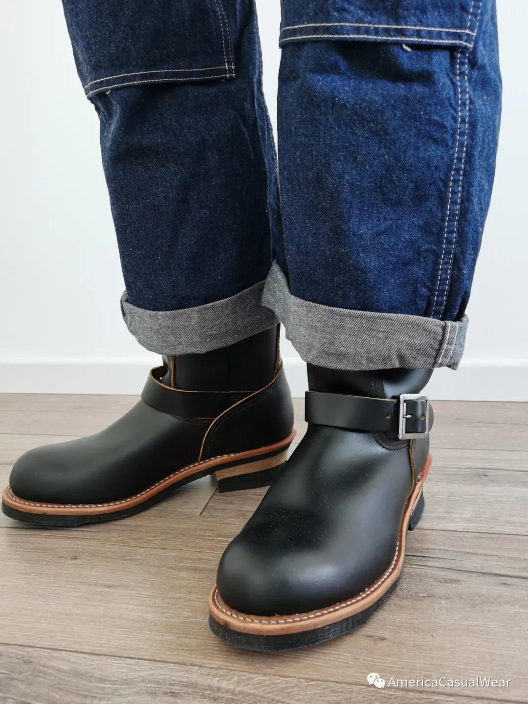 RedWing红翼9268茶芯工程师靴初体验