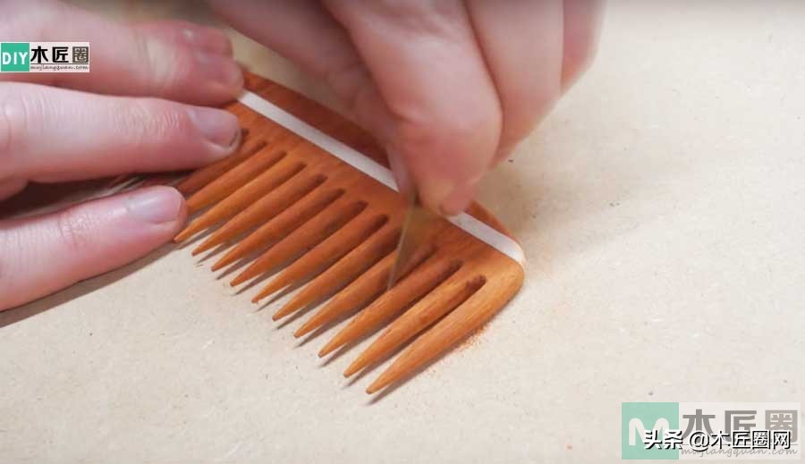 手工木梳子diy需要多长时间,木工梳子木盒子